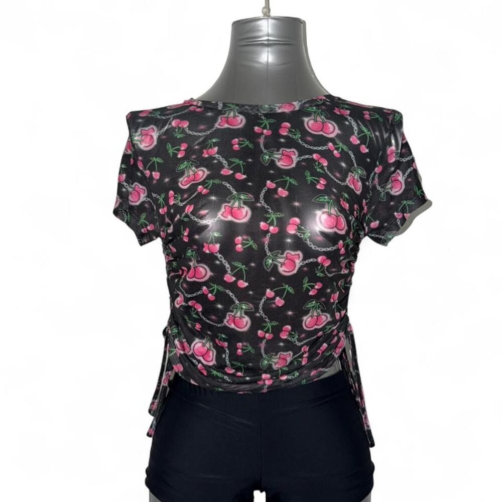 Poster-girl Women's multi Crop-top